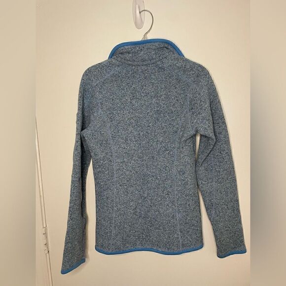 Women’s Blue Patagonia Jacket 1/4 Zip Pullover Size XS - Picture 3 of 12